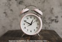Kegunaan dan Kelebihan Jam Alarm Kecil Kamar Tidur