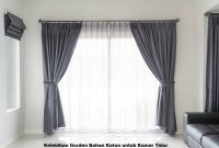 Kelebihan Gorden Bahan Katun untuk Kamar Tidur